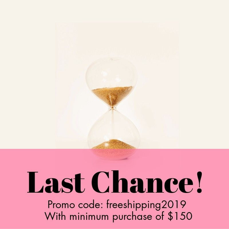 Last chance for free shipping in 2019 😝